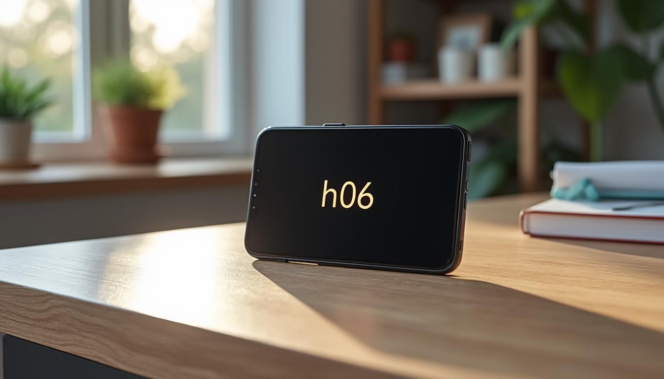 découvrez la signification du code h06 sur votre appareil, ses causes possibles et les étapes à suivre pour résoudre rapidement ce problème afin de rétablir le bon fonctionnement de votre équipement.