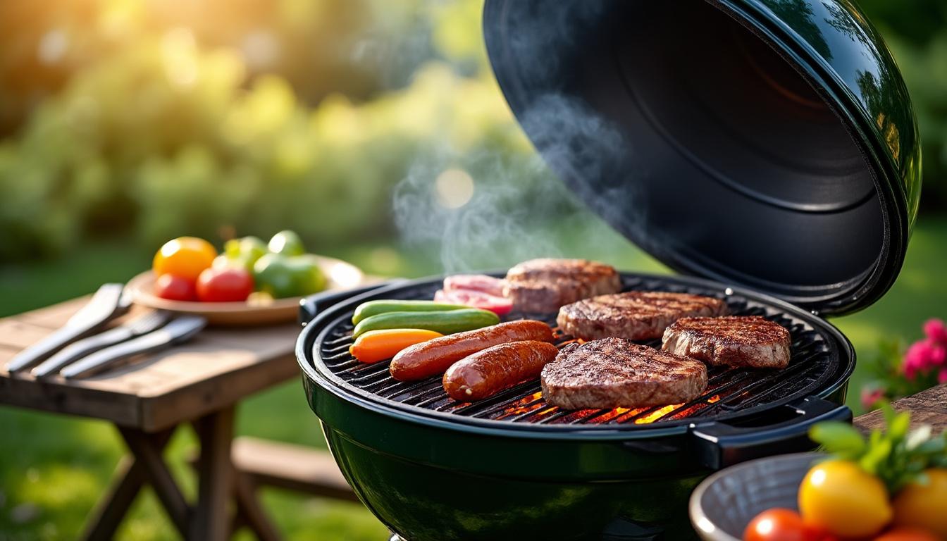 découvrez les astuces et conseils pour maîtriser la cuisson au barbecue weber à charbon et savourer des grillades parfaites en plein air.