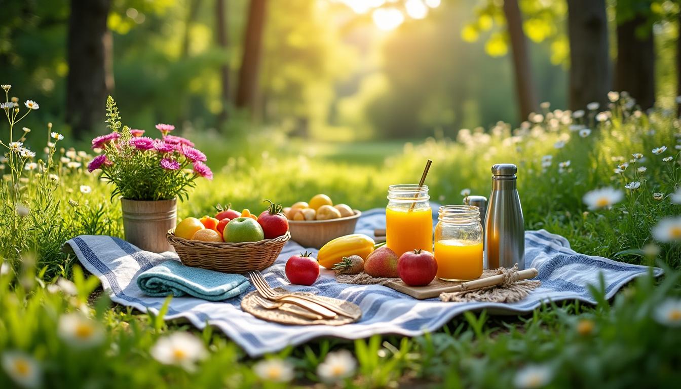 découvrez nos astuces pour un pique-nique zéro déchet alliant plaisir gourmand et respect de la nature. adoptez des gestes simples pour réduire votre impact environnemental tout en profitant d'un moment convivial en plein air.