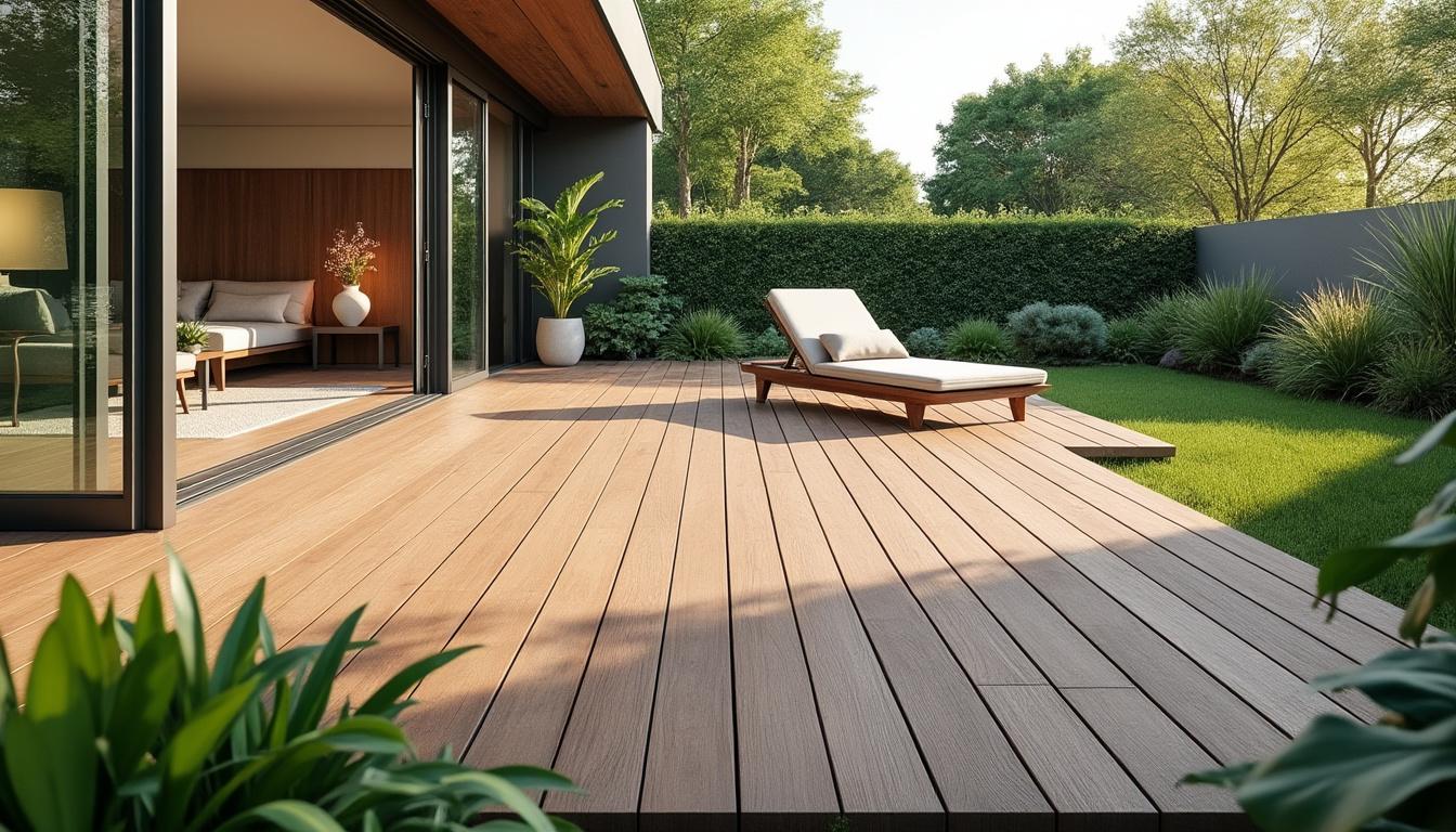 découvrez les avantages de la terrasse composite, une solution durable et esthétique pour sublimer votre extérieur tout en bénéficiant d'une grande résistance et d'un entretien facile.