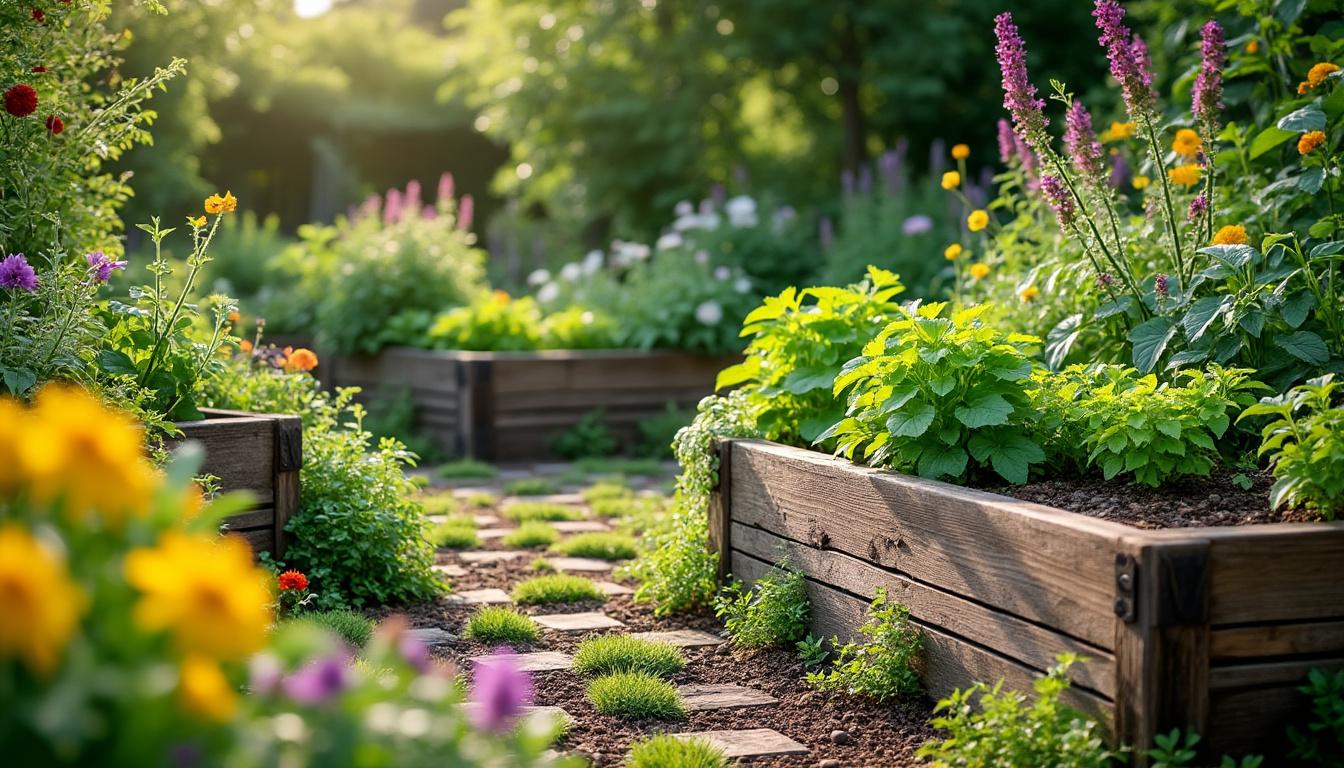 découvrez comment recycler les traverses de chemin de fer en bois pour aménager un jardin éco-responsable, alliant durabilité et créativité.