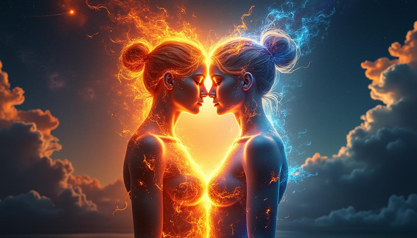 explorez la relation entre la quête spirituelle des flammes jumelles et les réalités cliniques de la psychiatrie, un dialogue entre mysticisme et science pour mieux comprendre ces expériences intenses.