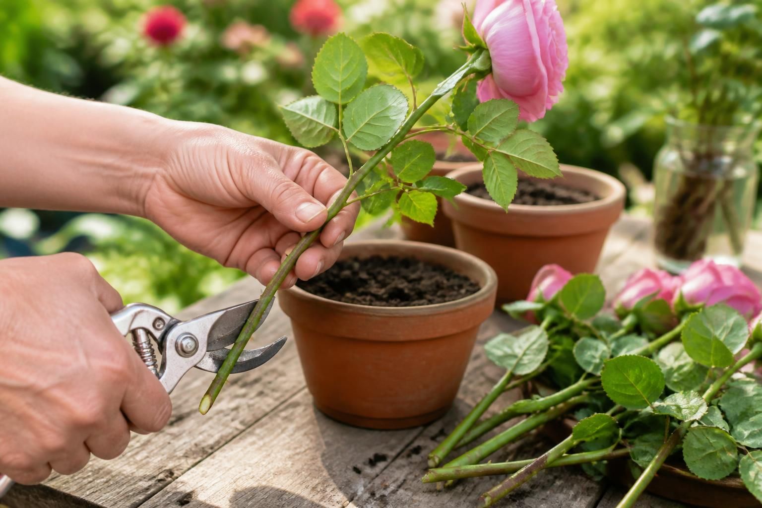 apprenez les techniques efficaces de bouturage de roses coupées pour réussir vos plantations et obtenir de magnifiques rosiers chez vous.