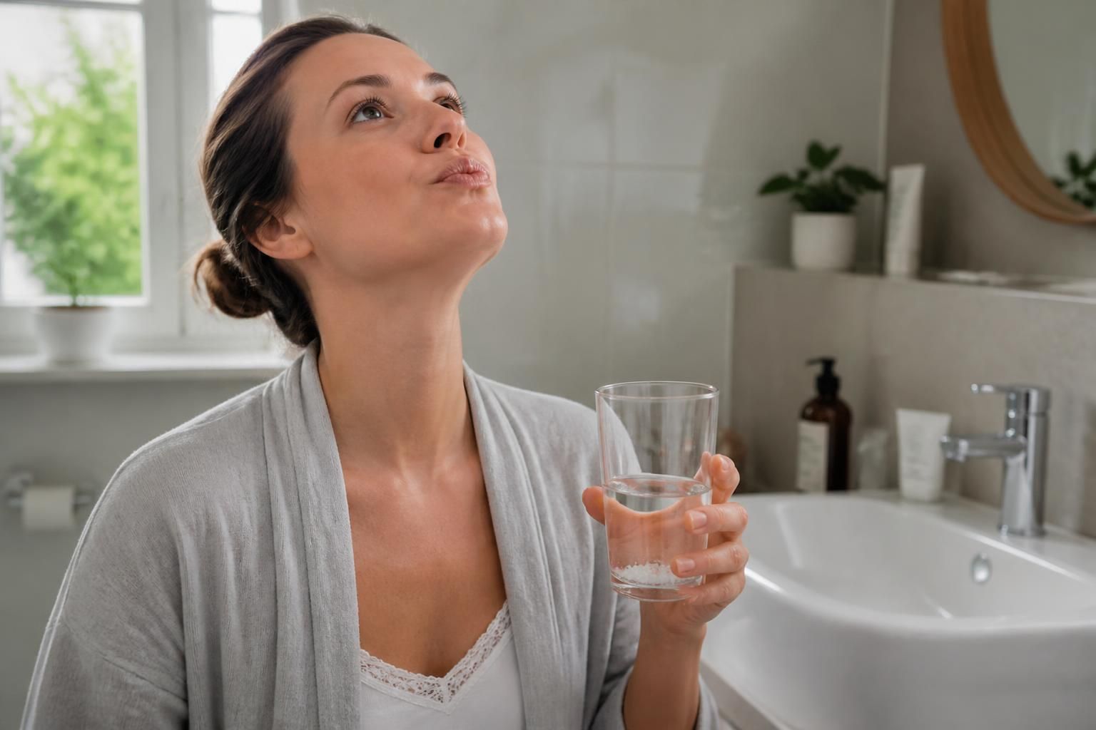 découvrez comment les gargarismes à l'eau salée peuvent soulager efficacement les maux de gorge et favoriser une guérison rapide.