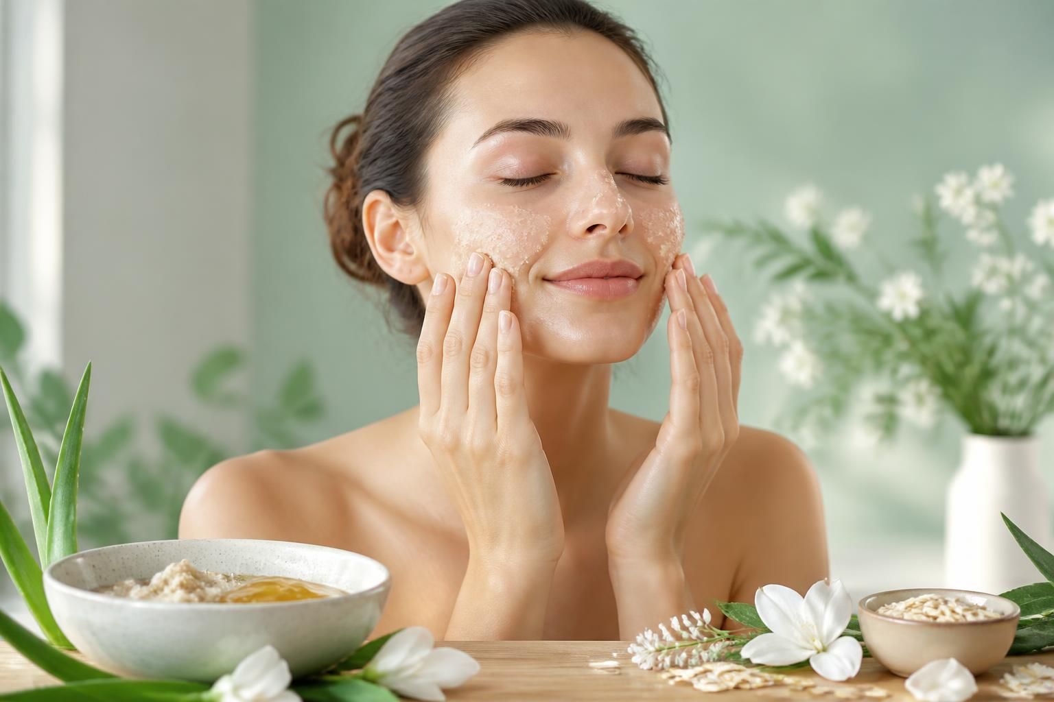 découvrez des gommages visage spécialement conçus pour les peaux sensibles, alliant douceur et ingrédients naturels pour un soin efficace et respectueux de votre épiderme.