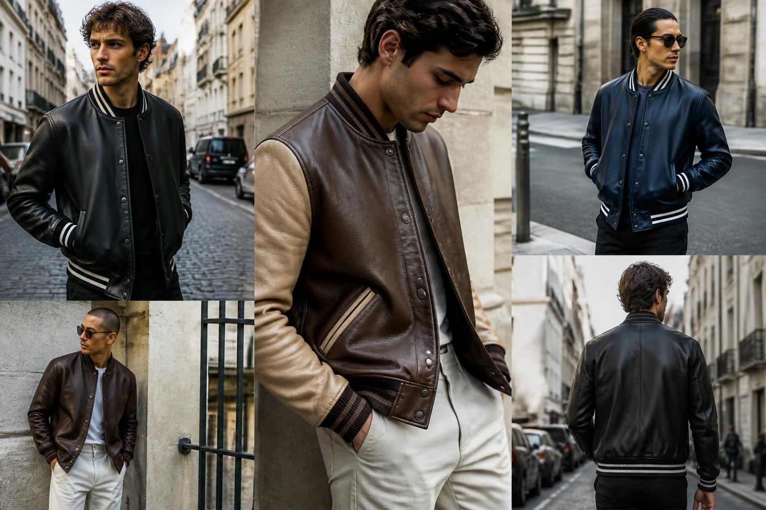 découvrez notre sélection de blousons teddy pour hommes, mettant en avant les modèles en cuir, les incontournables de la marque schott et les créations des grandes marques pour un style unique et tendance.