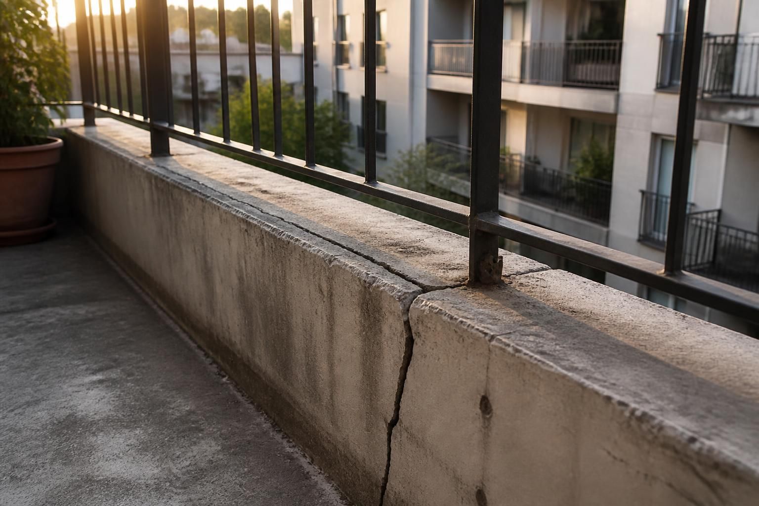 découvrez quand une fissure sur votre balcon en copropriété devient préoccupante et quelles démarches entreprendre pour assurer votre sécurité et celle des autres copropriétaires.