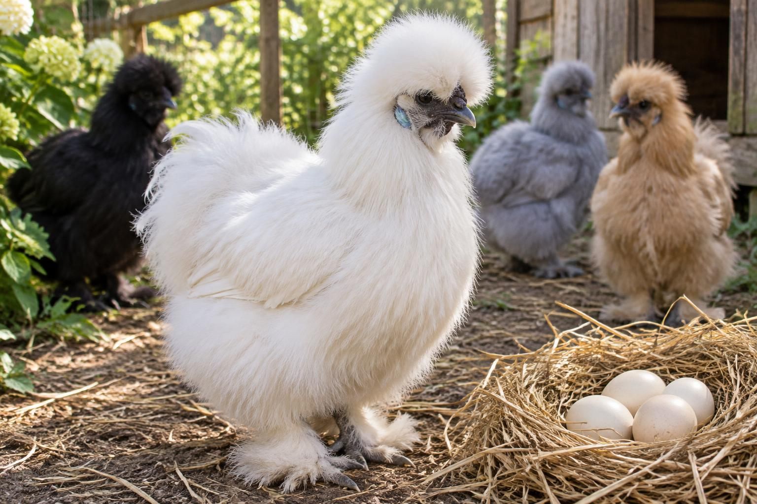 découvrez la poule de soie : ses caractéristiques, ses couleurs variées, son tempérament doux et tout ce qu’il faut savoir sur sa ponte.