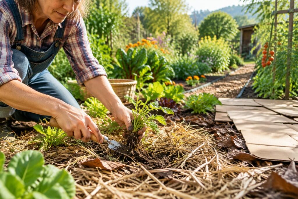 découvrez les alternatives écologiques aux désherbants chimiques et adoptez des méthodes naturelles pour désherber votre jardin efficacement.