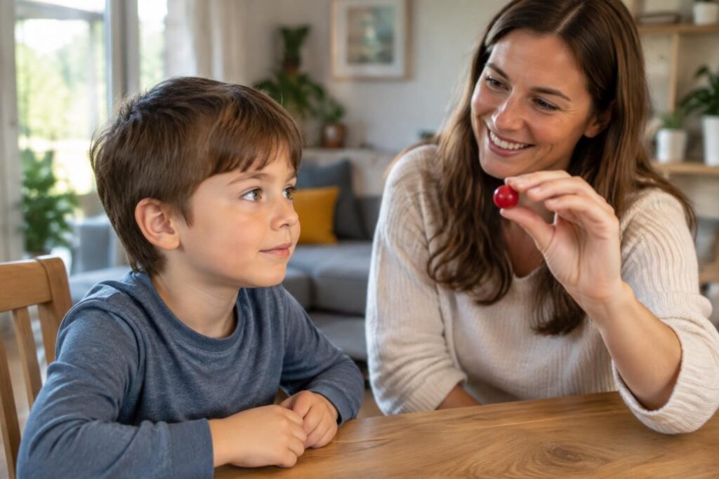 découvrez des exercices d’orthoptie simples à pratiquer à la maison avec votre enfant pour stimuler sa vision et accompagner son suivi orthoptique.